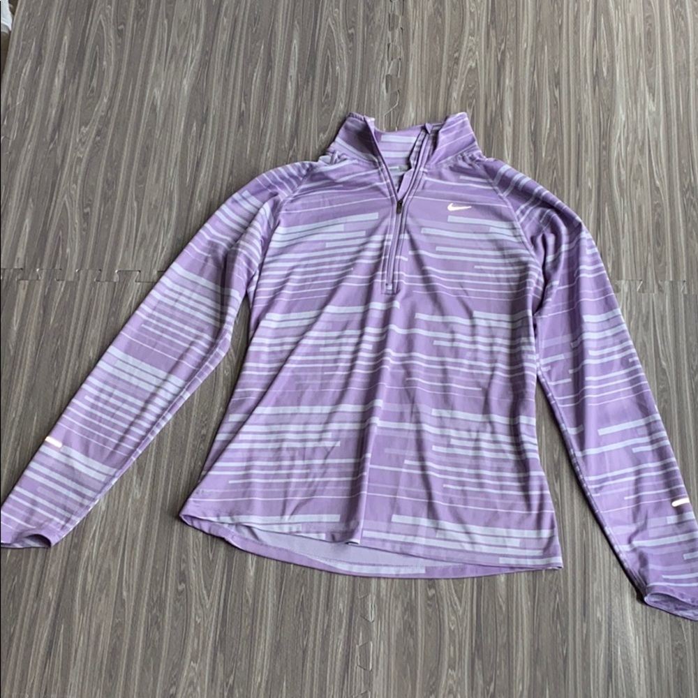 Nike Dri-Fit Running Long Sleeve Quarter Zip Top